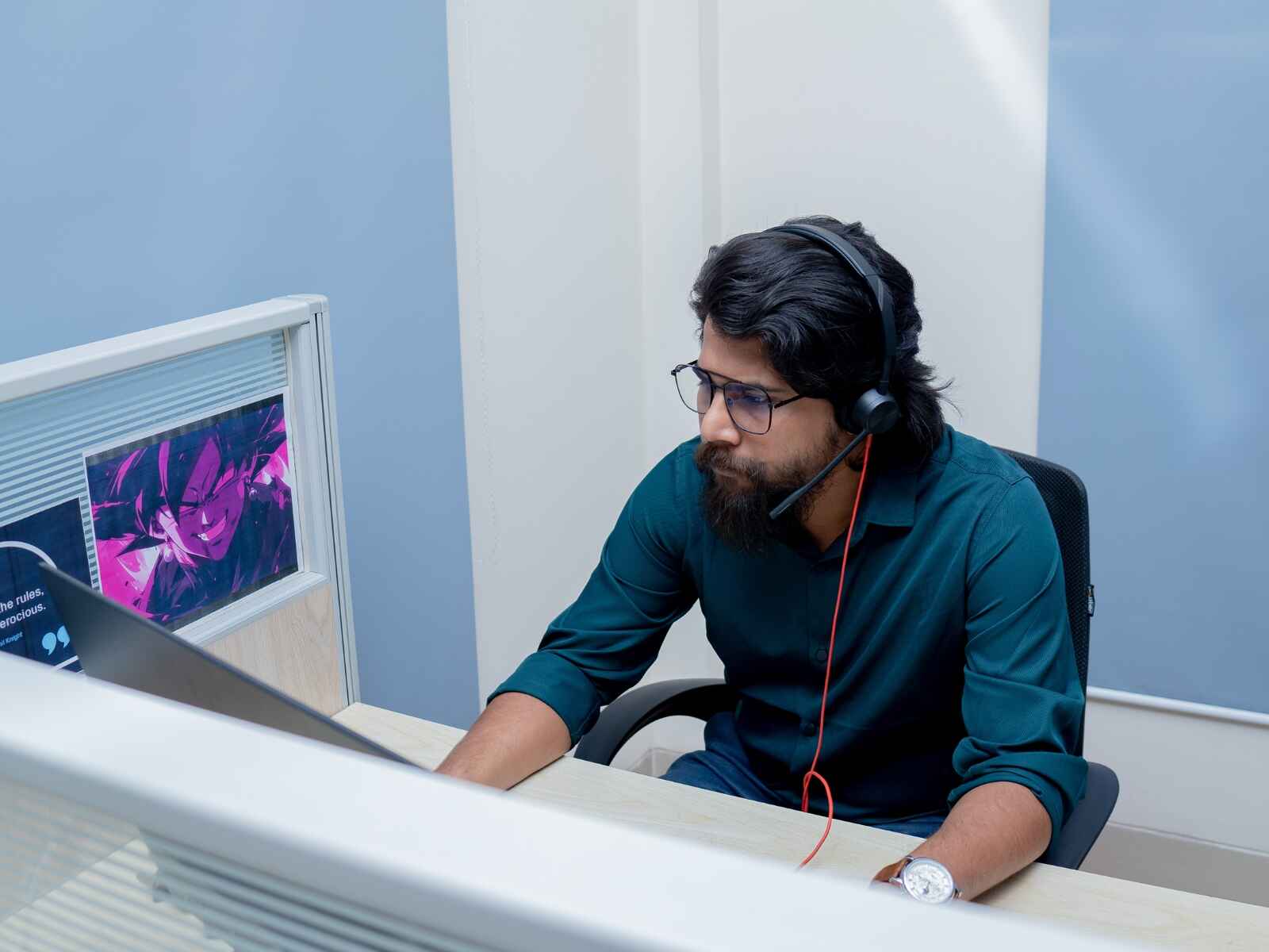 IT helpdesk and systems support team